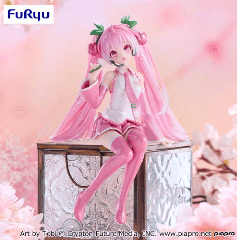 初音ミク ぬーどるストッパーフィギュアー桜ミク2024 パールカラーver.ー