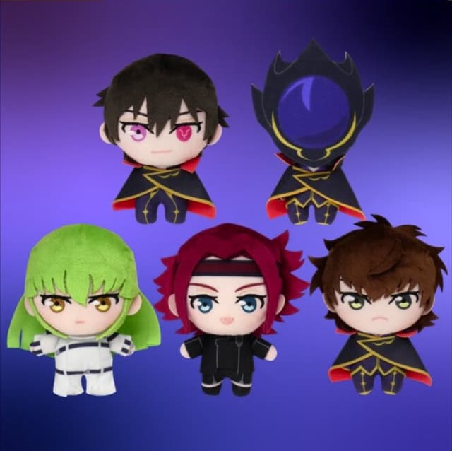 コードギアス 反逆のルルーシュ ぷれちゃすぬいぐるみ 黒の騎士団