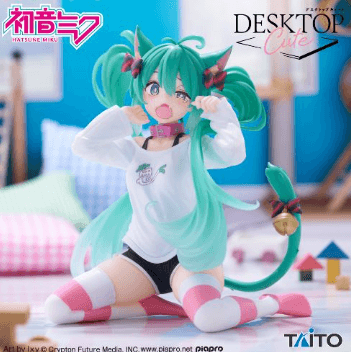 初音ミク Desktop Cute フィギュア ~猫耳Tシャツver.~