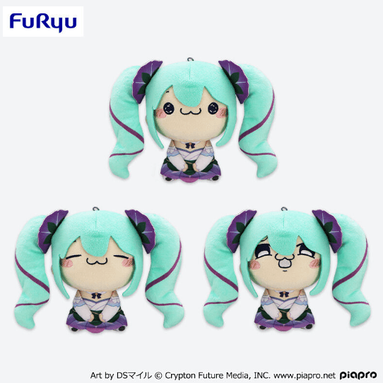 初音ミク もちぴこぬいぐるみーあさがおー