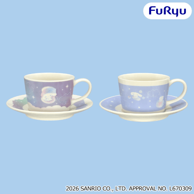 シナモロール ふんわりペール カップ&ソーサ―
