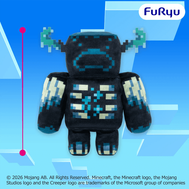 マインクラフト シャイニーBIGぬいぐるみ:ウォーデン