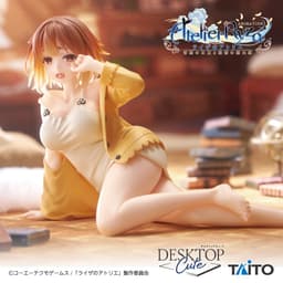 アニメ『ライザのアトリエ ~常闇の女王と秘密の隠れ家~』 Desktop Cute フィギュア ライザ~寝巻ver.~