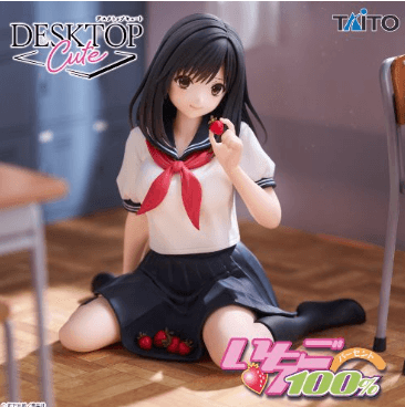 いちご100% Desktop Cute フィギュア 東城綾~制服ver.~