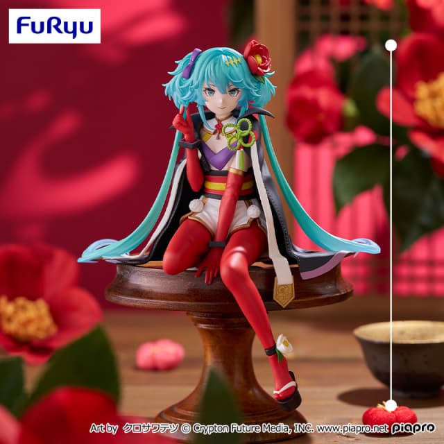 初音ミク ぬーどるストッパーフィギュア FlowerFairyー椿ー