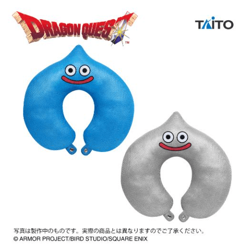 ドラゴンクエスト AM メッシュタイプネックピロー スライム&メタルスライム