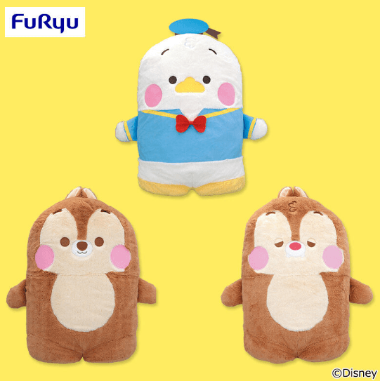 ミッキー&フレンズ ならべてどーみぃふれんず おおきい!ぬいぐるみ①