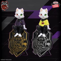 Crazy Raccoon デスクトップフィギュア-Ras-