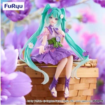 初音ミク ぬーどるストッパーフィギュア Flower Fairyー紫のコスモスー