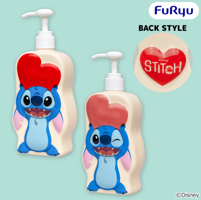 ディズニー スティッチ ハートといっしょ ソープディスペンサー
