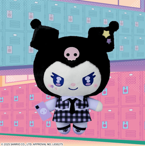 ゆるかわ サンリオキャラクターズ Lぬいぐるみ“クロミ” GL☆W UP IN SCHOOL