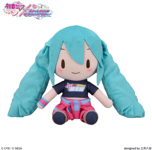 初音ミク×オシャレ魔女 ラブ and ベリー ふわぷち Mぬいぐるみ“初音ミク”ベリー衣装Ver.