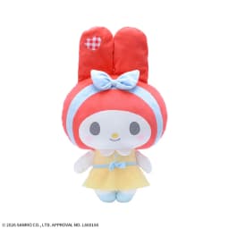 ゆるかわ サンリオキャラクターズ LLぬいぐるみ“マイメロディ” Spring Color
