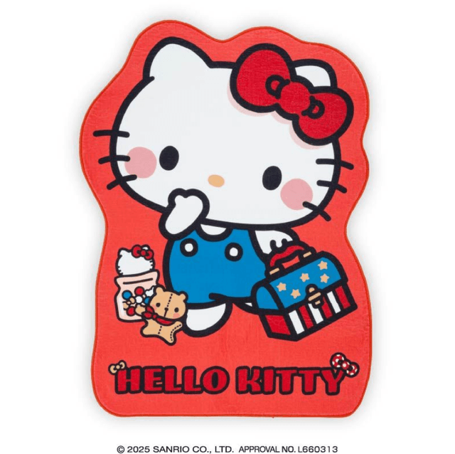 ハローキティ マイフェイバリットデイズ特大ダイカットマット
