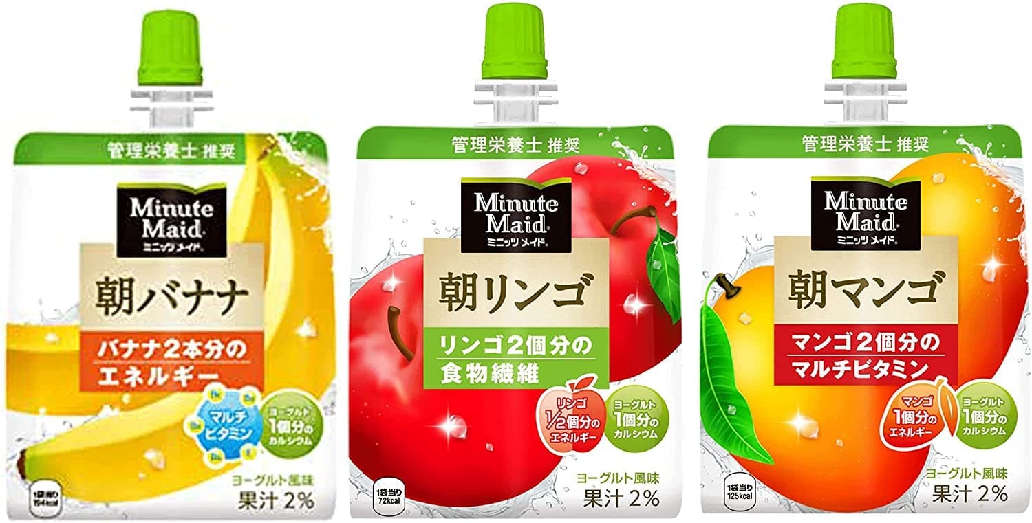 ミニッツメイド 朝シリーズパウチ6本入