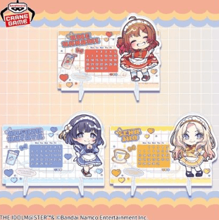 学園アイドルマスター きゅるぽっぷん アクリル万年カレンダーvol.4