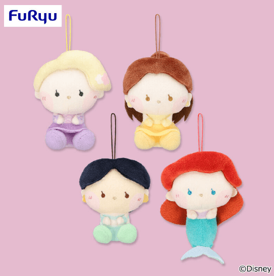 ディズニーキャラクター ぷくちーく マスコット