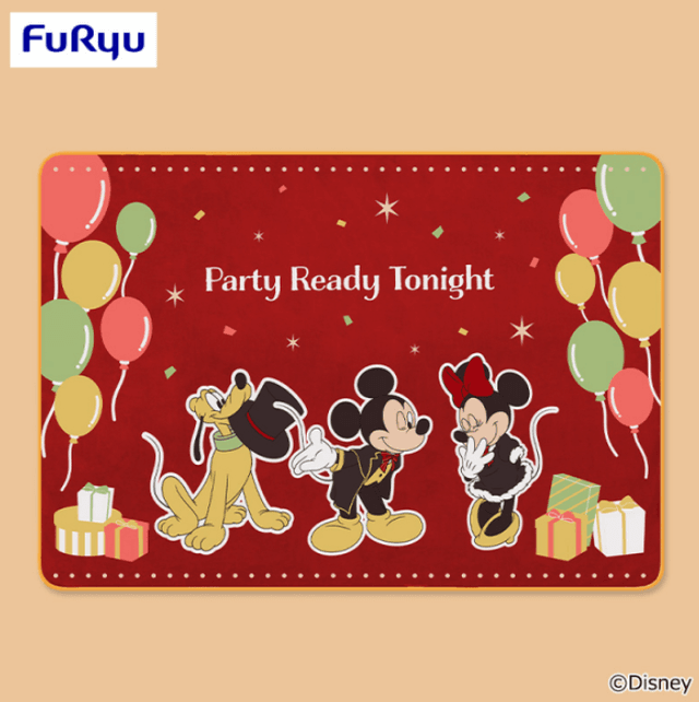 ミッキー&フレンズ Party Ready Tonight 大きな毛布