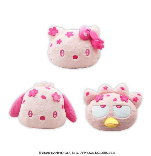 サンリオキャラクターズ さくらカラー顔デカクッション1