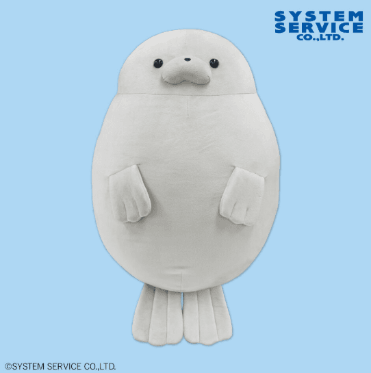 FANS もちもち立ち泳ぎあざらしぬいぐるみXL プレミアムDX
