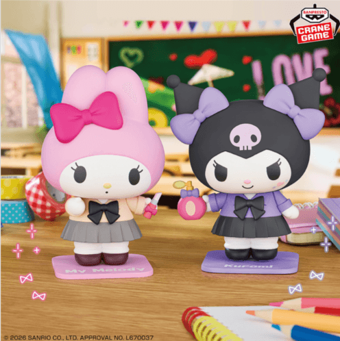 サンリオキャラクターズ コスプレフィギュアコレクション~マイメロディ・クロミ~