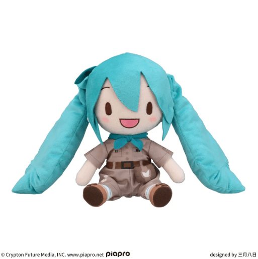 初音ミクシリーズ ふわぷち Mぬいぐるみ“初音ミク”お出かけシリーズ 動物園Ver.