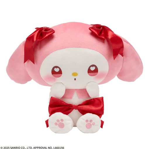 ゆるかわ サンリオキャラクターズ Lぬいぐるみ“マイメロディ” RIBBON HOLIC