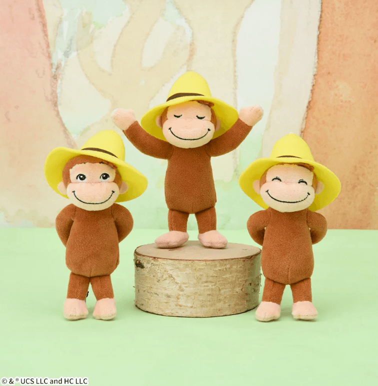 おさるのジョージ マスコット 黄色い帽子