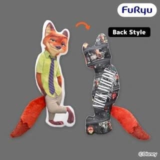 ズートピア WE LOVE YOU! -Nick Wilde- しっぽ付きダイカットクッション