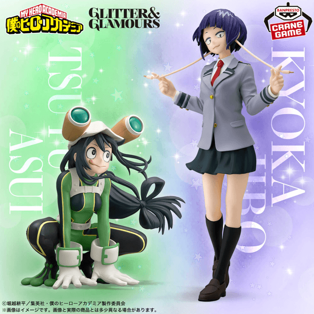 僕のヒーローアカデミア GLITTER&GLAMOURS-TSUYU ASUI&KYOKA JIRO-