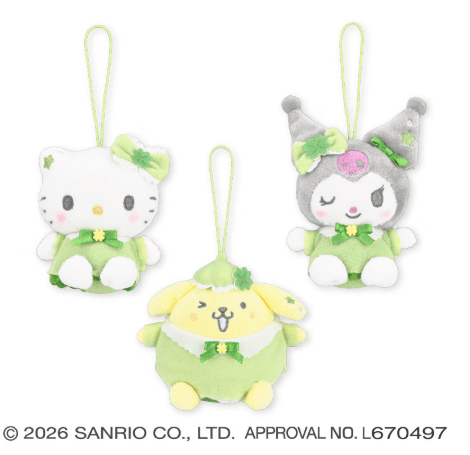 サンリオキャラクターズ クローバーウィッシュマスコット1