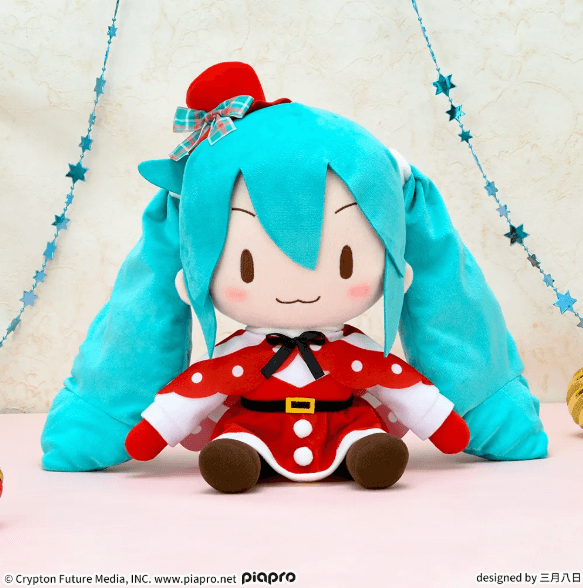 初音ミクシリーズ ふわぷち LLぬいぐるみ“初音ミク-クリスマス”
