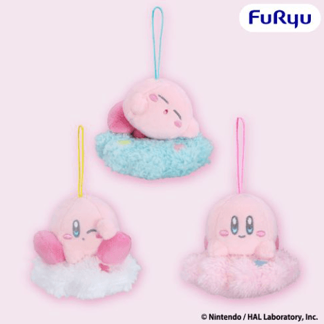 星のカービィ 雲のベッドのぬいぐるみ