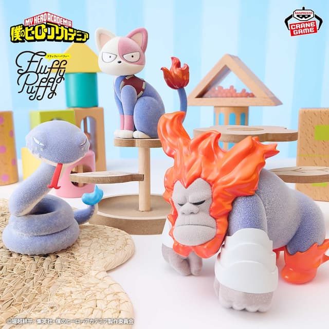 僕のヒーローアカデミア Fluffy Puffy~ショートキャット&ゴリラゴリラゴリラ&ダビヘビ~