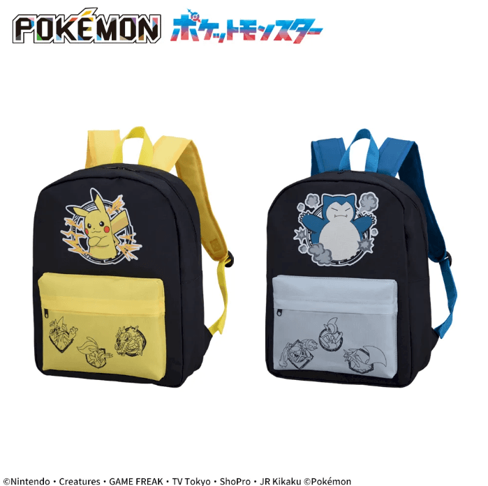 ポケットモンスター PtZ リュック~ピカチュウ&カビゴン~