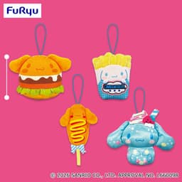 シナモロール ダイナーモチーフマスコット