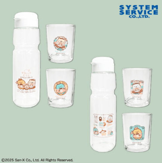 すみっコぐらし ホテルニューすみっコ ドリンクポット&グラスセット