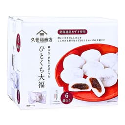 久世福 ひとくち大福 8粒 x 6袋